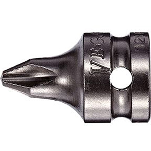Vega 120P2SB Bit Socket, Phillips, #2 x 3/4" L, 1/4" Drive