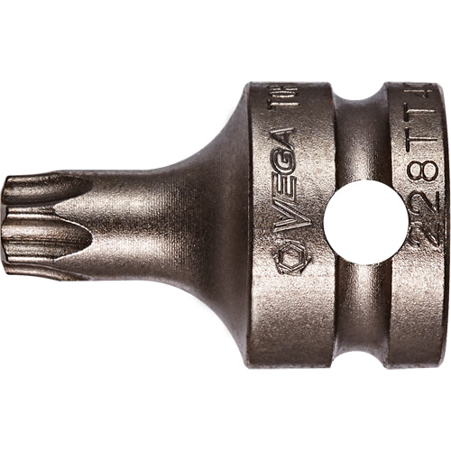Vega 228TT40SB Embout &agrave; ins&eacute;rer, Torx inviolable, 40 x 1" lo, Prise 3/8"