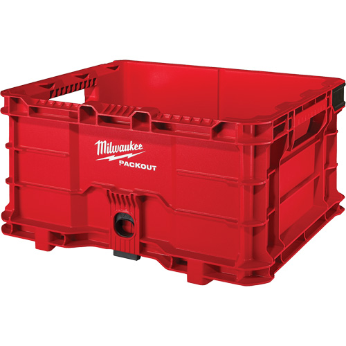 Milwaukee 48-22-8440 Packout Crate, 15-2/5" x 18-3/5" x 9-9/10", Red