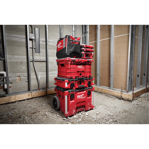 Milwaukee 48-22-8440 Packout Crate, 15-2/5" x 18-3/5" x 9-9/10", Red