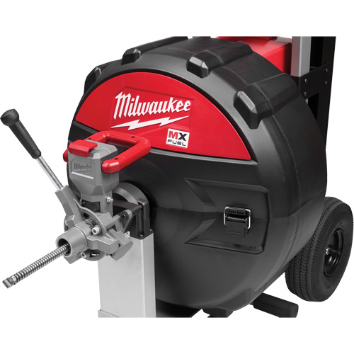 Milwaukee MXF501-1CP Machine &agrave; tambour d&eacute;gout MX Fuel avec PowerTredz, &eacute;lectrique, 5/8" x 100' et 3/4" x 100'