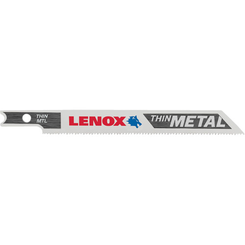 Lenox 1991575 Metal Cutting Jigsaw Blades, Bi-Metal, U-Shank, 3-5/8