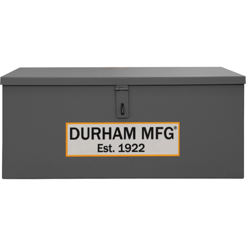 Durham Manufacturing JSCWB-163012-94T-D719 Coffre &agrave; outils de chantier pour soudeur, 30-11/16" x 17-3/8" x 12-3/16", Acier, Gris