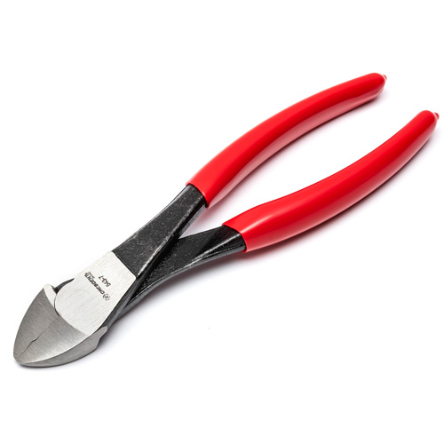 Crescent 5437CENN Heavy-Duty Dipped Handle Diagonal Cutting Pliers - Bagged, 7" L