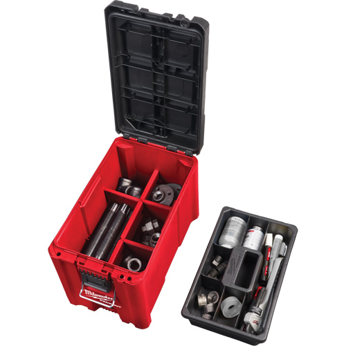 Milwaukee Boîte à outils sur roues Packout, 19 la x 22 p x 26 h,  Noir/Rouge