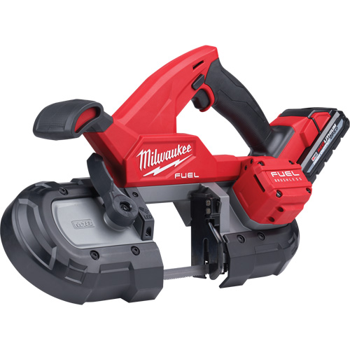 Milwaukee 2829-22 M18 Fuel Compact Band Saw Kit, 18 V, 3-1/4" Capacity