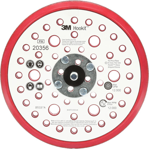 3M AB20356 Hookit Clean Sanding Low Profile Disc Pad