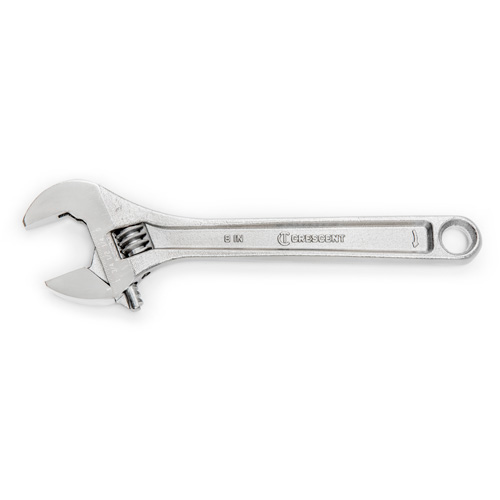 Crescent AC28BK Cl&eacute; &agrave; molette — en sac, 8" lo, la max. 1-1/8"/29 mm, Chrome
