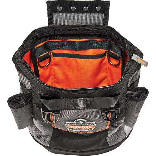 Ergodyne 13647 Arsenal&reg; 5517 Topped Tool Pouch, Multiple Tool Holder, Ballistic Polyester, 1 Pockets