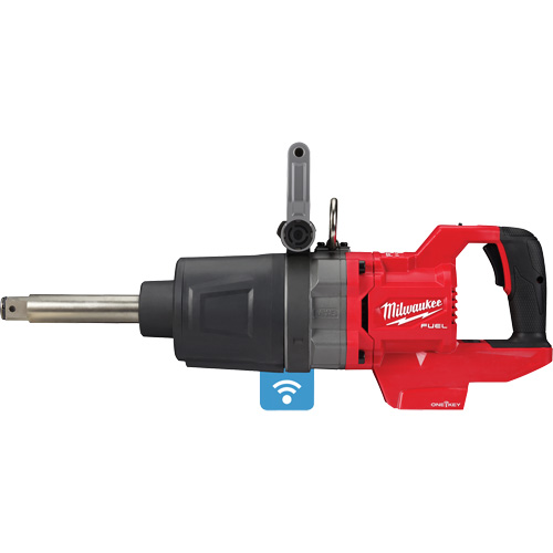 Milwaukee 2869-20 M18 Fuel D-Handle Extended Anvil High Torque Impact Wrench with One-Key (Tool Only), 18 V, 1" Socket