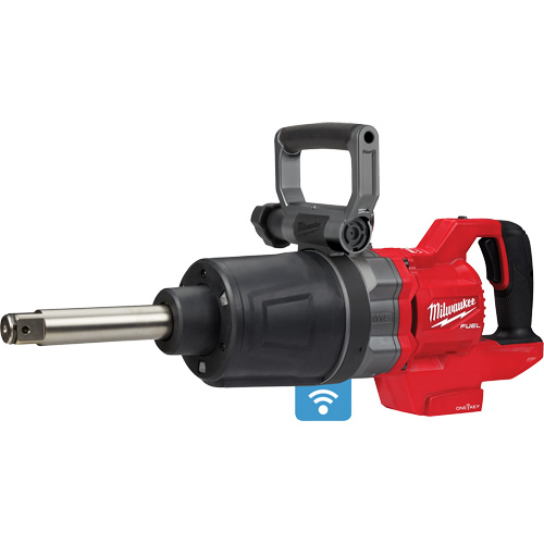 Milwaukee 2869-20 M18 Fuel D-Handle Extended Anvil High Torque Impact Wrench with One-Key (Tool Only), 18 V, 1" Socket