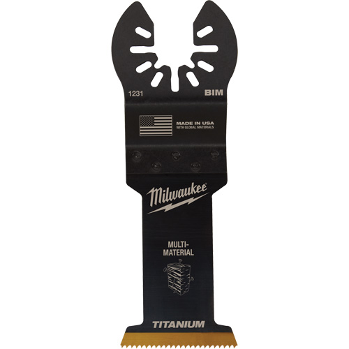 Milwaukee 49-25-1233 1-3/8" Open-Lok Titanium Enhanced Multi-Material Blades