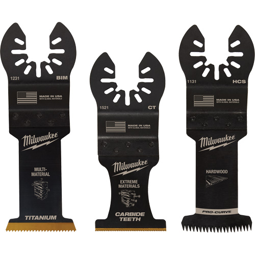 Milwaukee 49-10-9001 Open-Lok All Purpose Multi-Tool Blade Set