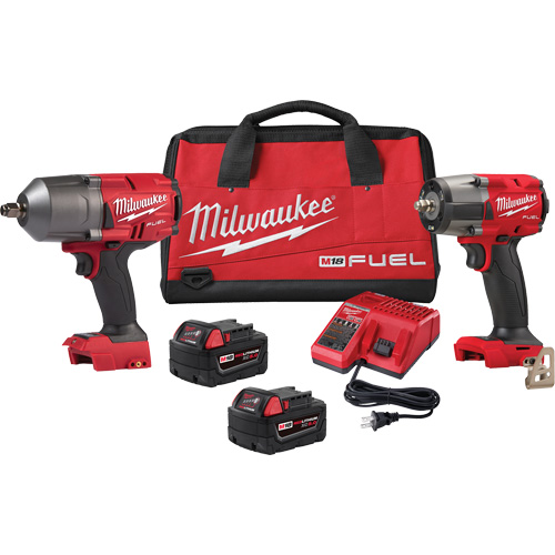 Mid-Torque Impact Wrench Combo Kit 