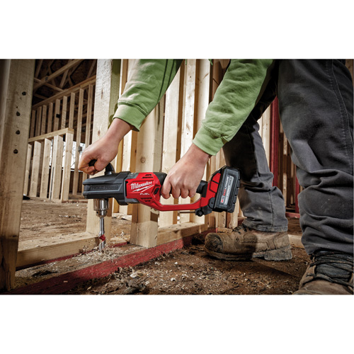 Milwaukee 2807-20 M18 Fuel Hole Hawg&reg; Right Angle Drill (Tool Only), 18 V, 1/2" Chuck, Lithium-Ion