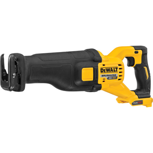 DEWALT DCS389B FlexVolt&reg; Max Brushless Reciprocating Saw (Tool Only), 60 V, Lithium-Ion Battery, 0-3000 SPM