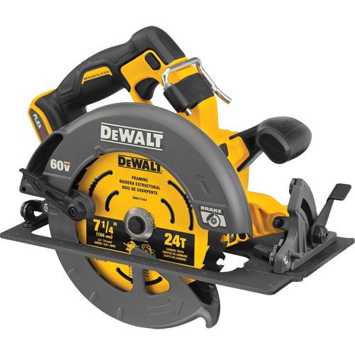 DEWALT DCS578B FlexVolt&reg; Max Brushless Circular Saw with Electric Brake (Tool Only), 7-1/4", 60 V