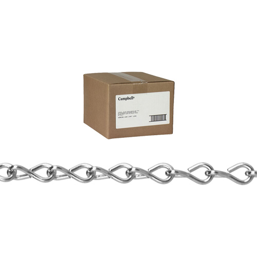 Campbell T0801024N Chaîne monte-charge simple en acier