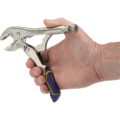 Irwin IRHT82580 Vise-Grip&reg; Fast Release 7WR Locking Pliers with Wire Cutter, 7" Length, Curved Jaw
