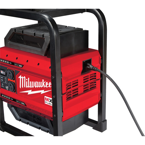 Milwaukee MXF002-2XC MX Fuel Carry-On Power Supply, 1800 W/3600 W, Lithium Ion, 20-4/5" H x 12" W x 15" D, 49.7 lbs.