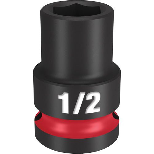 Milwaukee 49-66-6202 Shockwave Impact Duty Socket, Power, 1/2", 1/2" Drive, 6 Points
