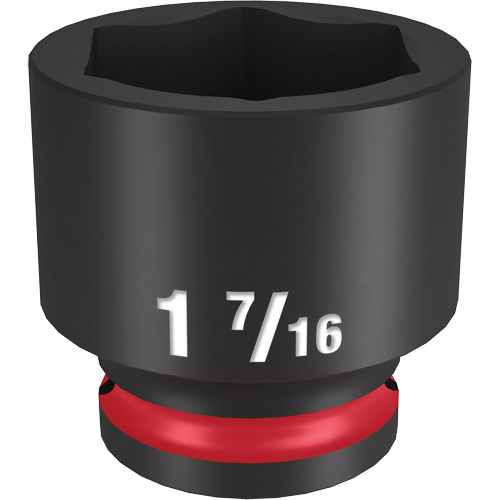 Milwaukee 49-66-6217 Shockwave Impact Duty Socket, Power, 1-7/16", 1/2" Drive, 6 Points