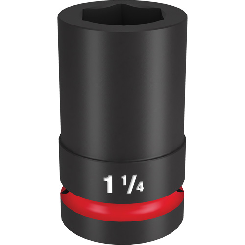 Milwaukee 49-66-6508 Shockwave Impact Duty Socket, Power, 1-1/4", 1" Drive, 6 Points