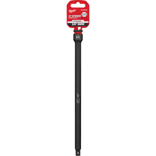 Milwaukee 49-66-6705 Shockwave Impact Duty Socket Extension, Impact, 3/8" Drive, 10" L