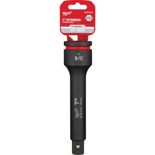 Milwaukee 49-66-6710 Shockwave Impact Duty Socket Extension, Impact, 3/4" Drive, 7" L