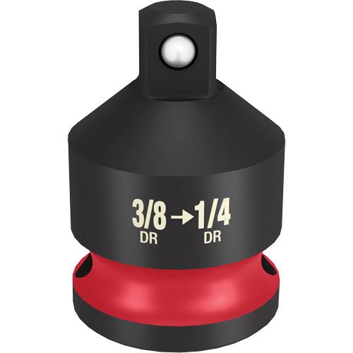 Milwaukee 49-66-6722 Shockwave Impact Duty Drive Adapter, Impact, 3/8" Drive, 1/4" Socket, 1.08" L