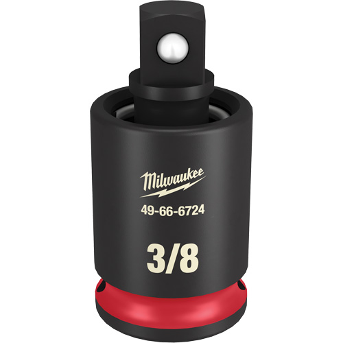 Milwaukee 49-66-6724 Joint &agrave; rotule pour outil Shockwave Impact Duty, Chocs, Prise 3/8", Douille 3/8"