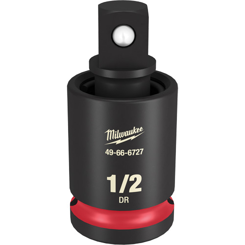 Milwaukee 49-66-6727 Joint &agrave; rotule pour outil Shockwave Impact Duty, Chocs, Prise 1/2", Douille 1/2"
