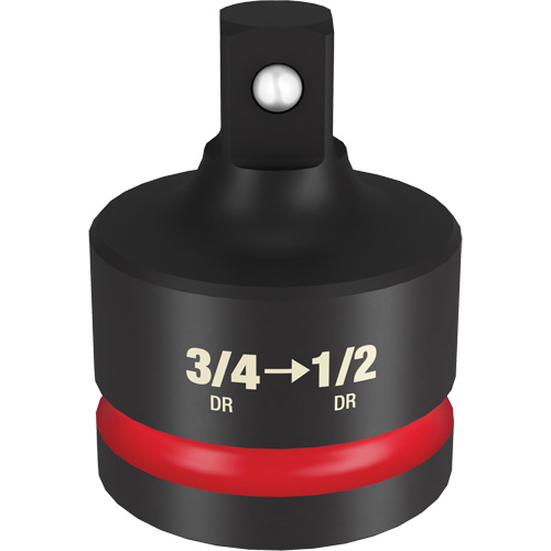 Milwaukee 49-66-6728 Shockwave Impact Duty Drive Adapter, Impact, 3/4" Drive, 1/2" Socket, 2.2" L