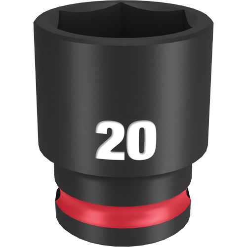 Milwaukee 49-66-6737 Douille Shockwave Impact Duty, Chocs, 2 mm, Prise 3/8", 6 pans