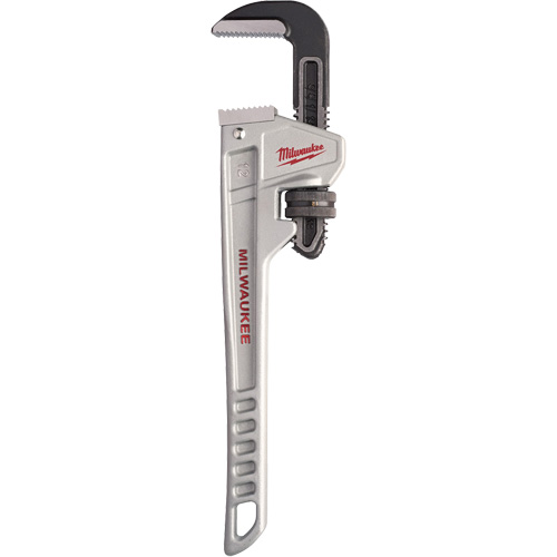 Milwaukee 48-22-7212 Cl&eacute; &agrave; tuyau, Cap des m&acirc;choires 2", Longueur 12", Prise Ergonomique