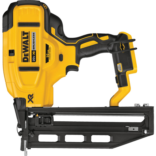 DEWALT DCN662B Max XR&reg; 16 Gauge Cordless Straight Finish Nailer (Tool Only), 20 V, Lithium-Ion
