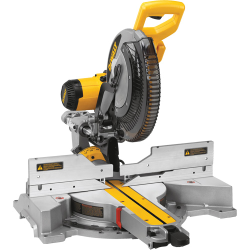 DEWALT DWS779 Scie &agrave; onglets combin&eacute;s coulissante &agrave; double biseau, 12", 15 A, 120 V