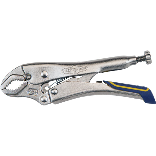Irwin IRHT82575 Pince-&eacute;tau Vise-Grip Fast Release 5CR, Longueur 5", M&acirc;choire courb&eacute;e