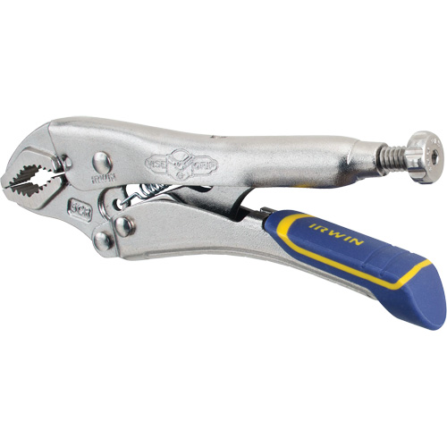 Irwin IRHT82575 Pince-&eacute;tau Vise-Grip Fast Release 5CR, Longueur 5", M&acirc;choire courb&eacute;e