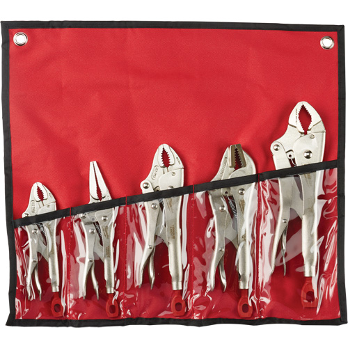 Milwaukee 48-22-3695 Torque Lock Locking Pliers Kit, 5 Pieces