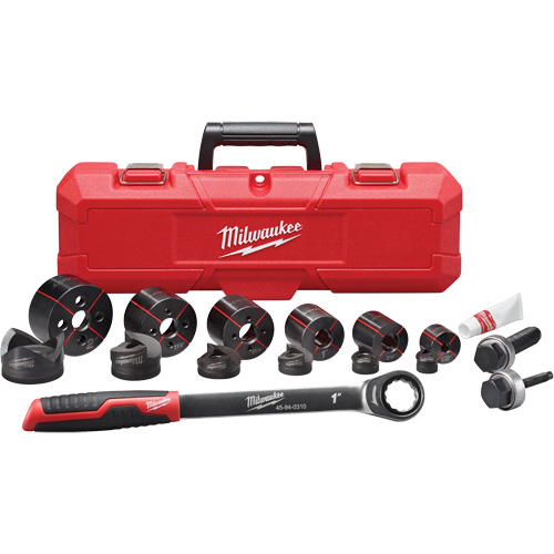 Milwaukee 49-16-2694 Ensemble de poinçonnage &agrave; cliquet manuel Exact