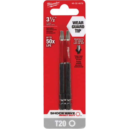 Milwaukee 48 32 4678 Shockwave Impact Duty Screwdriver Bit Torx