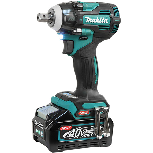 Makita TW005GM102 Trousse de cl&eacute; &agrave; chocs avec moteur sans balai Max XGT, 40 V, Mandrin 1/2"