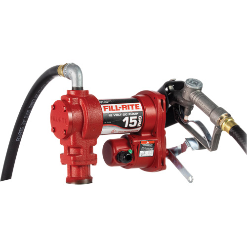 Fill-Rite FR1210H Heavy-Duty Fuel Transfer Pump with Manual Nozzle