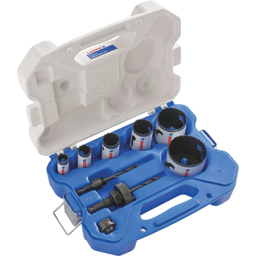 Lenox 30860C600P Jeu de scies-cloches bim&eacute;talliques pour plombier, 9 morceaux