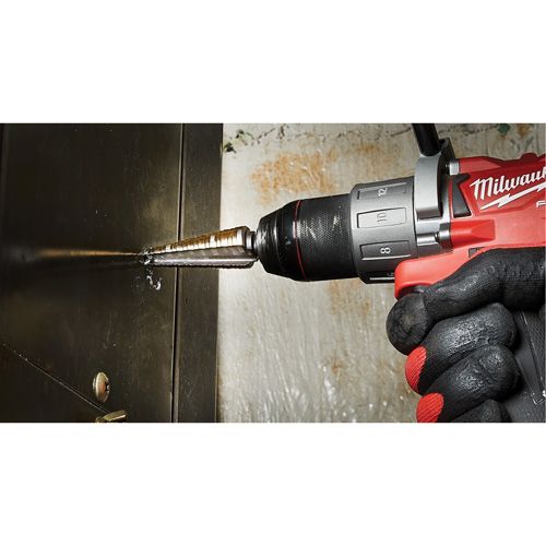 Milwaukee 48-89-9284 Foret &eacute;tag&eacute;, 3/16"/#4 - #4/7/8", Incr&eacute;ments de 1/32", Acier rapide au cobalt