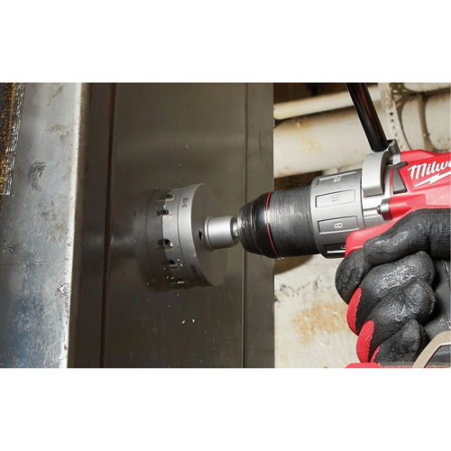 Milwaukee 49-57-8639 Scies-cloches au carbure monobloc, 2-1/2", Profondeur de la coupe de 3/16"