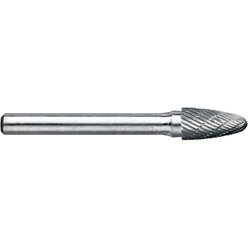 Drillco 7G116ADC Drillco&reg; Magnum Double Cut Solid Carbide Burr, SG-1, 1/4" Dia., 1/4" Shank, 5/8" Depth of Cut