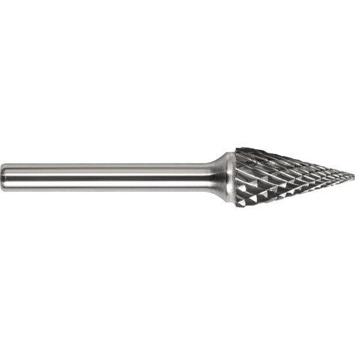 Walter Surface Technologies 7M116CDC DRILLCO Magnum Double Cut Solid Carbide Burr, SM-3, 1/4" Dia., 1/4" Shank, 1" Depth of Cut
