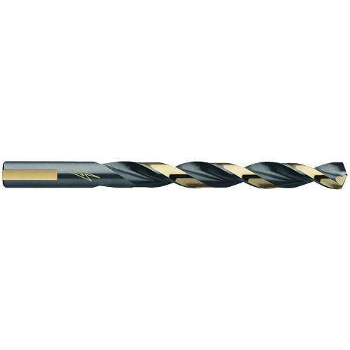 Walter Surface Technologies 014512 Triumph&reg; Thunderbit&reg; Heavy-Duty T1HD+ Jobber Drill Bit, High Speed Steel, 3/16", 3-1/2" L, 2-5/16" Flute, 135° Point Angle